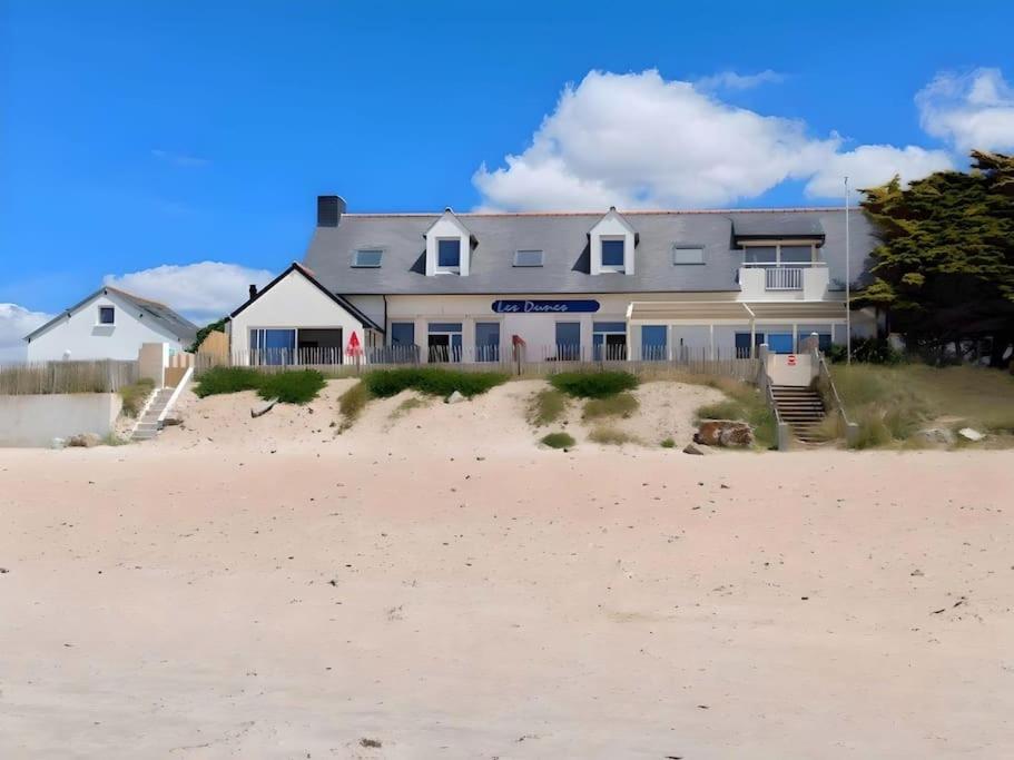 Appartement Pour 3 Personnes Sur La Plage Les Pieds Dans Leau Plonévez-Porzay Exteriér fotografie