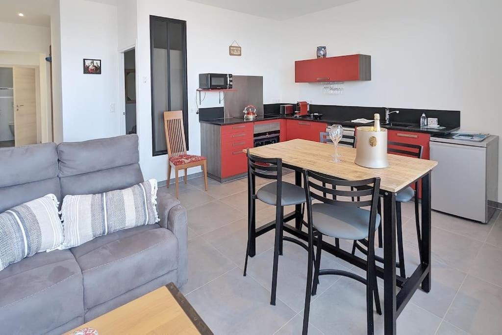Appartement Pour 3 Personnes Sur La Plage Les Pieds Dans Leau Plonévez-Porzay Exteriér fotografie