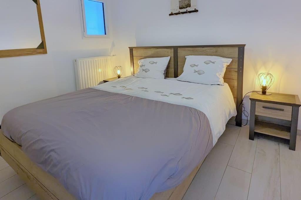 Appartement Pour 3 Personnes Sur La Plage Les Pieds Dans Leau Plonévez-Porzay Exteriér fotografie